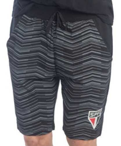 Bermuda Moletom São Paulo Mmt Masculina 56430 - Tam P M G Gg