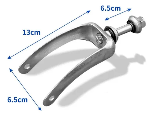 Suministros Para Sillas De Ruedas Giratorias Tenedor Frontal