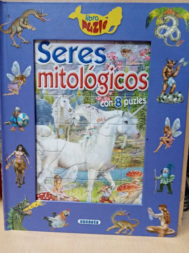 Seres Mitologicos - 8 Puzzles - Susaeta - Usado - Devoto 