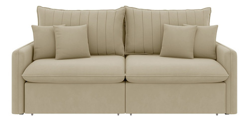Sofá Cama Retrátil E Reclinável 180cm Colibri Cabecasa Wt