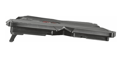 Base LED Gamer para portátil 17.3 Gxt278 Yozu 4 refrigeradores, color confiable, negro, LED, color rojo