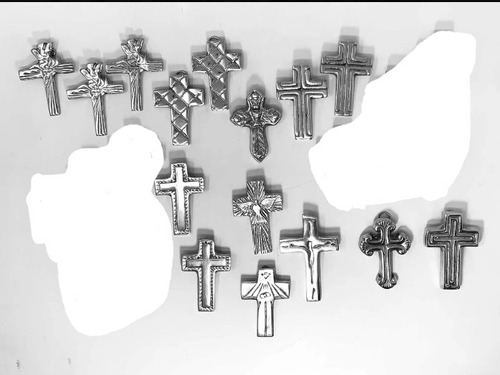Paquete 14 Cruces Remate Recuerdos Varios Modelos Saldo 7x5