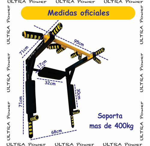 A3n-r Barra Para Dominadas Abdominales Ejercicio En Casa