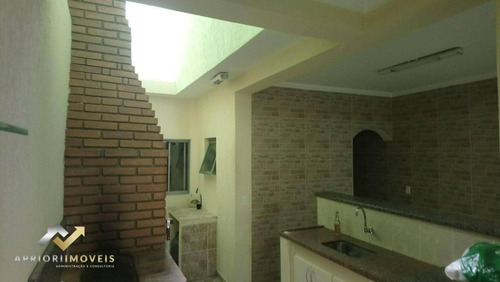 Imagem 4 de 19 de Sobrado Com 3 Dormitórios À Venda, 231 M² Por R$ 700.000 - Jardim Las Vegas - Santo André/sp - So1154