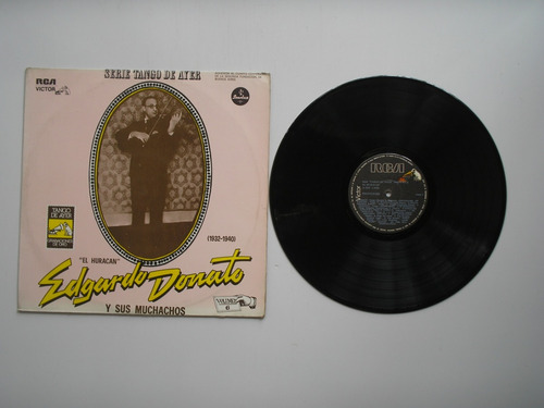 Lp Vinilo Edgardo Donato El Huracan 1932-40 Colombia 1980