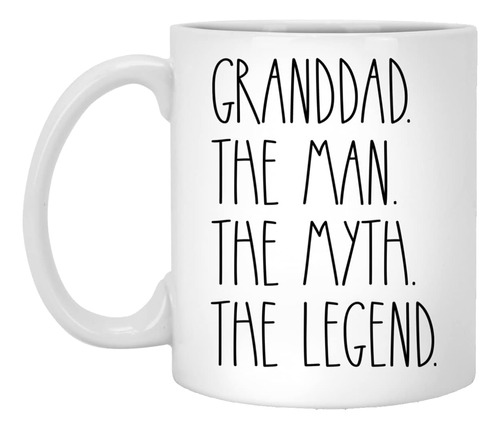 Abuelo El Hombre El Mito La Leyenda Taza De Café - Taza De