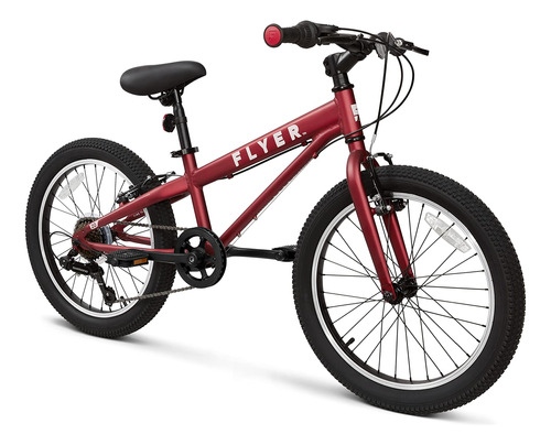 Flyer Bicicleta Para Ninos De 20 Pulgadas, Bicicleta Roja P