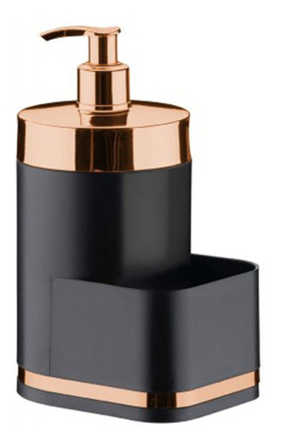 Dispensador De Jabón Líquido De 500ml Organizador Cocina Color Redgold