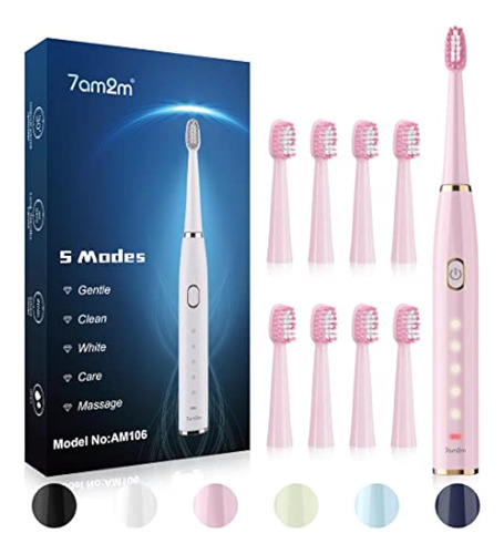 7am2m Sonic Electric Toothbrush For Adults And