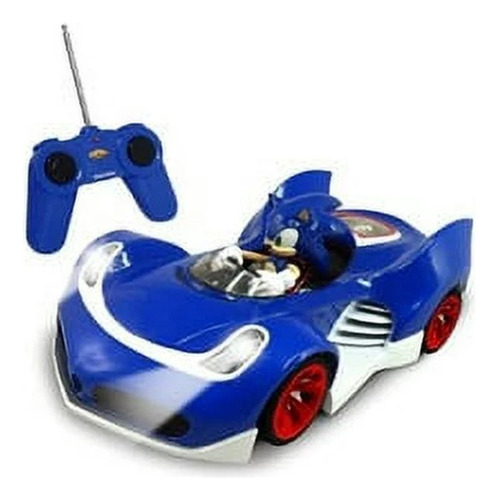 Sonic All Star Racing Transformed Carro Control Remoto + Luz