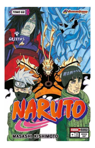 Naruto Tomo N.62 Panini Anime Español