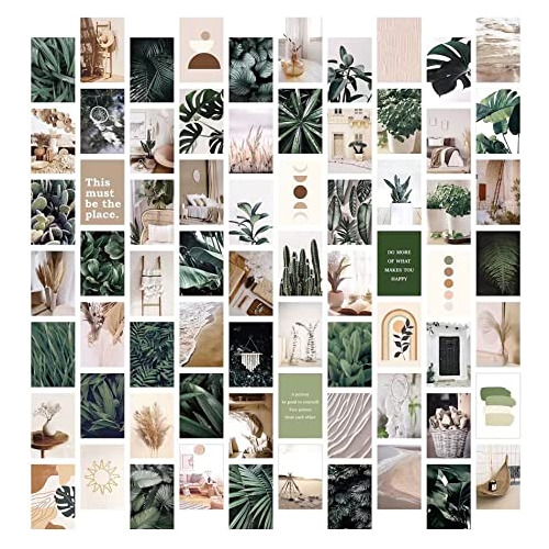 Kit De Collage De Pared Botánica, Fotos Estéticas, De...