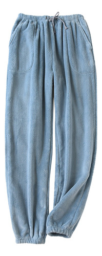 Pijama W Para Mujer, Pantalones De Franela, Gruesos Y Cálido