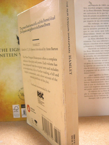 The New Pengin Shakespeare Hamlet (en Inglés) (Usado)