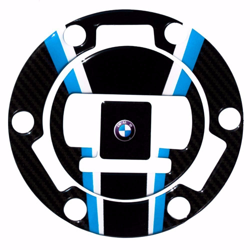 Tank Pad Resinado Blue - Black Bocal Do Tanque Bmw K 1300r