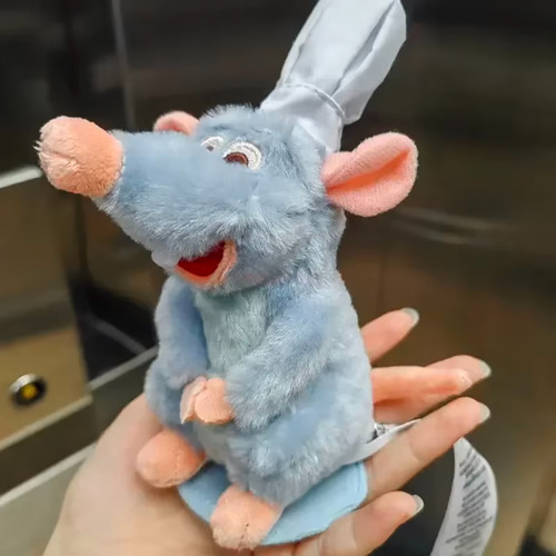 Pelúcia Ratatouille Remy - O Chef Cozinheiro Que Encanta! Azul-aço