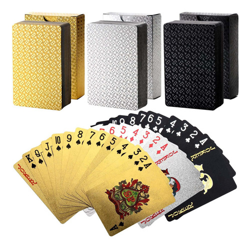 Naipes De Poker Suwimut - 6  De Póquer De Plástico Imper Npk