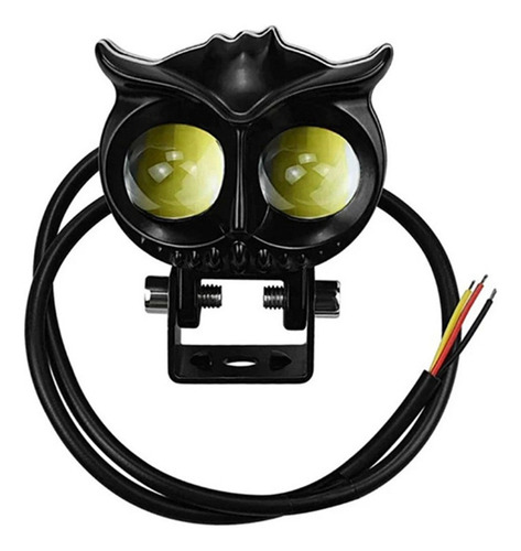 Foco Led Con Forma De Búho For Moto, Luz Frontal Larga Y