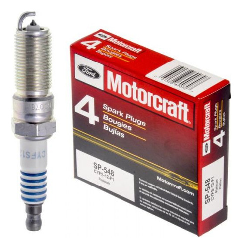 Bujias Motorcraft Sp548 Fiesta Ka Ecosport Mazda 6