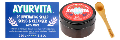 Exfoliante Y Limpiador Para Cuero Cabelludo Ayurvita