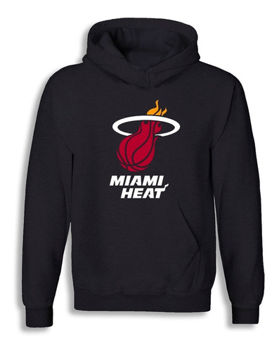 Poleron Estampado Diseño Miami Heat 