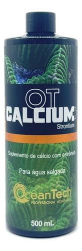 Ot Calcium+strontium Oceantech Suplem Cálcio Estrôncio 500ml
