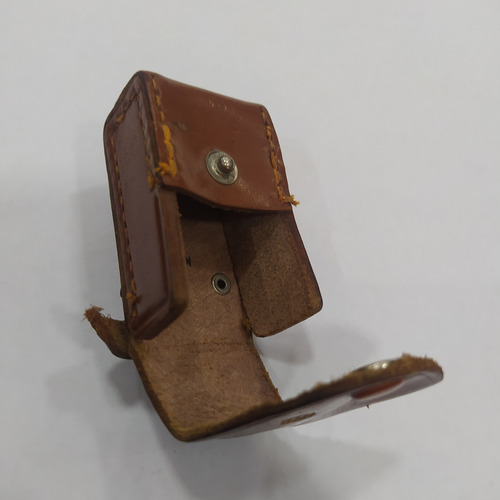 Antiguo Estuche De Cuero Para Auriculares Japón Radio (Usado)