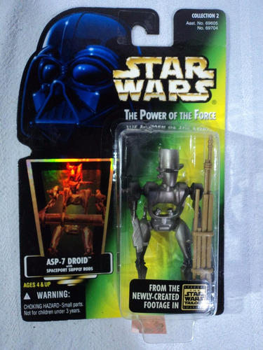 Star Wars Power Of The Force Asp-7 Droid 1996 #3