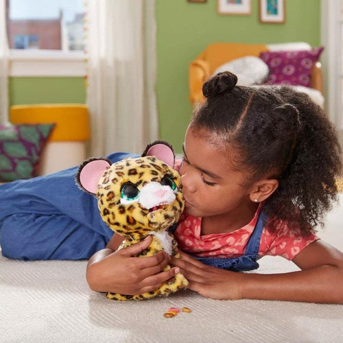 Peluche Hasbro Furreal Friends Lil' Wilds Lolly The Leopard