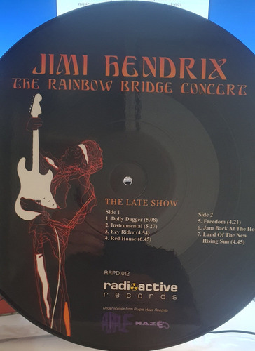 Lp Vinil - Jimi Hendrix - The Rainbow Bridge Concert (Usado)