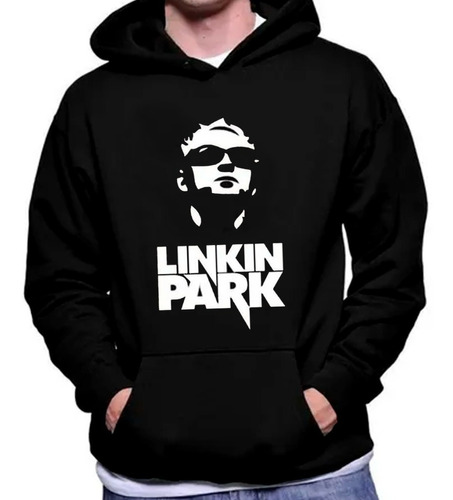 Poleron Estampado Diseño Chester Linkin Park