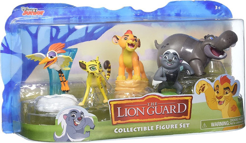 Figuras Disney Lion Guard (paquete De 5), Exclusivas De Amaz