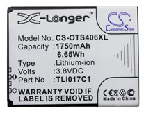 Comprar Batería Cs-ots406xl Para Alcatel One Touch Streak, Tli017c1