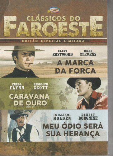 Imagem 1 de 2 de Box Dvd Classicos Do Faroeste - Classicline - Bonellihq L19