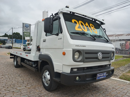 Vw 8.160 Delivery Plus Ano 2016 Com Plataforma Guincho