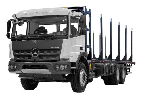 Caminhão Mb 3133 6x4 24/25 Plataforma Transtora Florestal