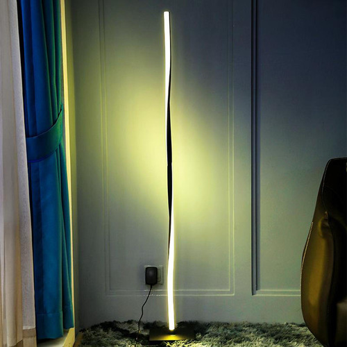 Led Lámpara De Piso De Esquina Poste De Pie Luz Color