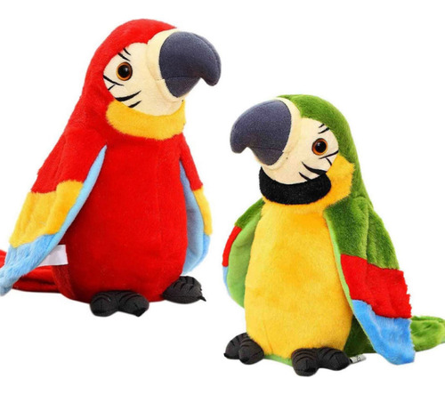 Peluche Con Forma De Loro Parlante, Regalo Para Niños, 2 Pie