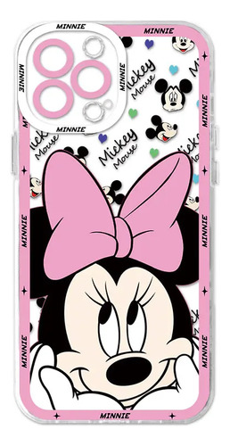 Funda De Teléfono Mickey Mouse Minnie Para iPhone 11, 13, 12