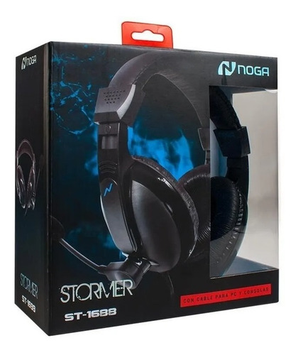Imagen 2 de 7 de Auricular Gamer Noganet St-1688 Ps4 Pc Microfono Headset