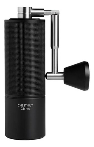 Moedor de café manual Timemore Chestnut C3s Pro, aço inoxidável