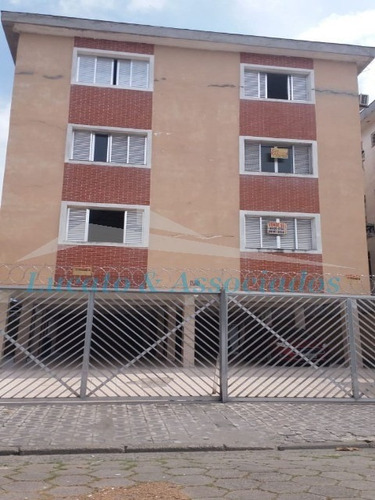 Imagem 2 de 10 de Apartamento Residencial Para Venda Parque São Vicente, São Vicente Sp 2 Dormitórios, 1 Sala, Cozinha, Área De Serviço, Banheiro Social, 1 Vaga - Ap02266 - 69027438