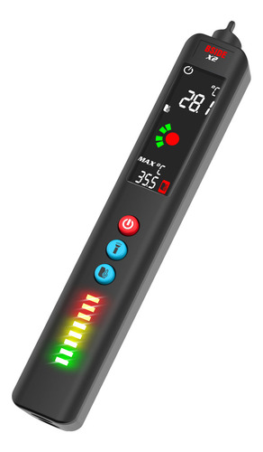 Multímetro De Frecuencia Digital Alarma De Voltaje Multíme