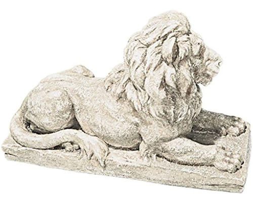 Design Toscano Al21949 Lyndhurst Manor Lion Sentinel Statue,