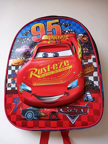 Mochila Cars / Rayo Macqueen/ Escolar/ Niños