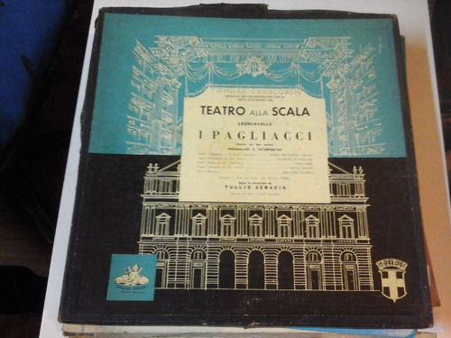 Vinilo 5489 - I Pagliacci - Opera En Dos Actos - 2 Vinilos