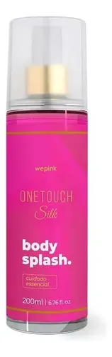 Perfume One Touch Silk Body Splash Colônia 200ml - Wepink