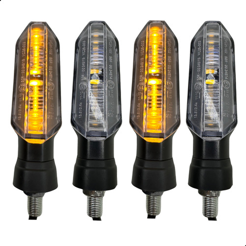 Pisca Led Com Parafuso Fan Bros Xre Cb300 Kit 4 Un