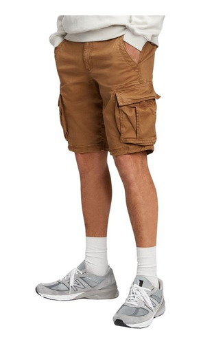 Short Hombre Gap Cargo Con Flex Cafe