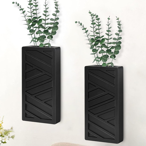 Macetas De Pared De Madera Para Vegetación Y Flores